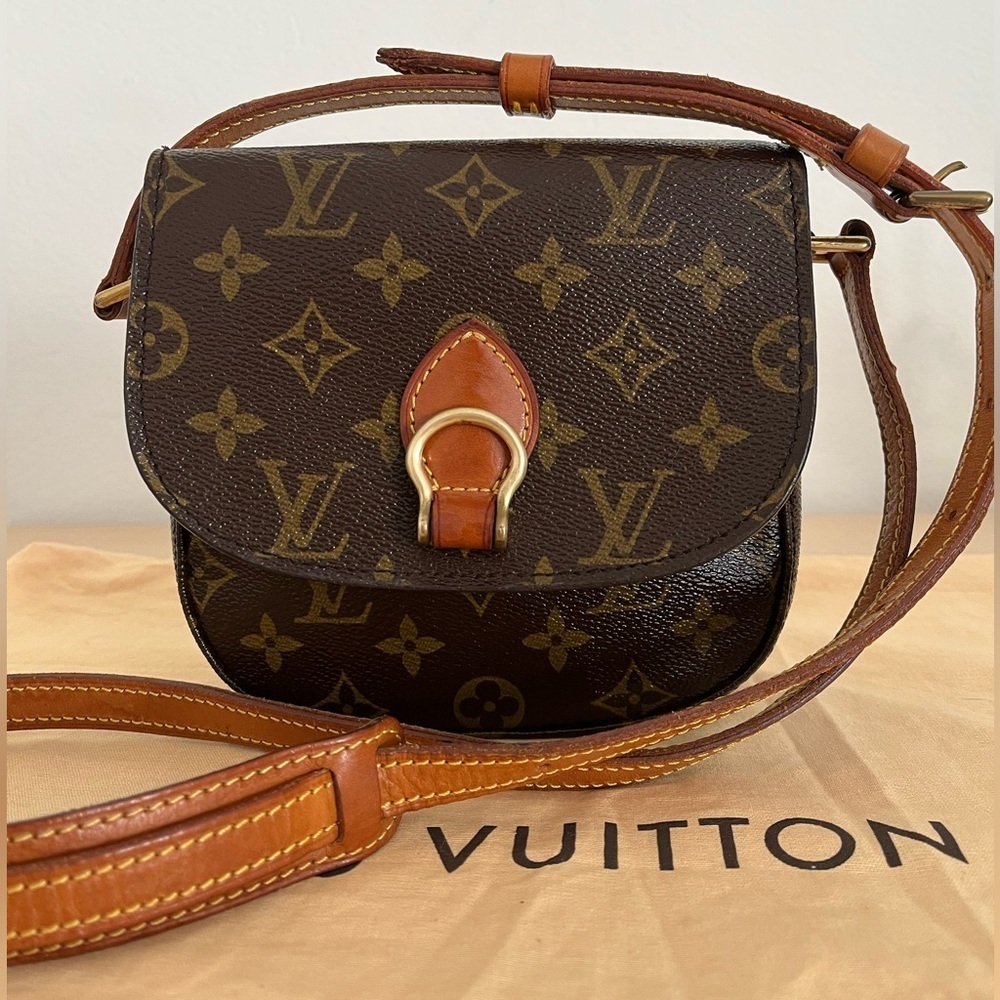 Louis Vuitton Mini St Cloud Two Way Crossbody EUC 1988 - Picture 12 of 16